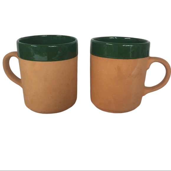 romertopf Kitchen Romertopf Mexico Terra Rosa Reco Glazed Mugs Set